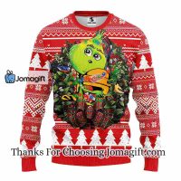 Detroit Red Wings Grinch Hug Christmas Ugly Sweater