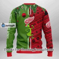 Detroit Red Wings Grinch & Scooby-doo Christmas Ugly Sweater