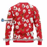 Detroit Red Wings Santa Claus Snowman Christmas Ugly Sweater