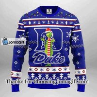 Duke Blue Devils Funny Grinch Christmas Ugly Sweater