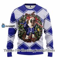 Duke Blue Devils Pub Dog Christmas Ugly Sweater