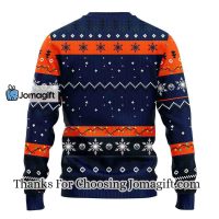 Edmonton Oilers Dabbing Santa Claus Christmas Ugly Sweater