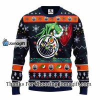 Edmonton Oilers Grinch Christmas Ugly Sweater 3