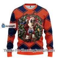 Edmonton Oilers Pub Dog Christmas Ugly Sweater
