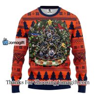Edmonton Oilers Tree Ball Christmas Ugly Sweater
