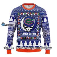Florida Gators Grateful Dead Ugly Christmas Fleece Sweater
