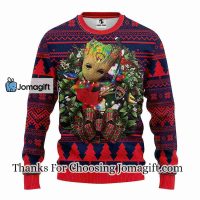 Florida Panthers Groot Hug Christmas Ugly Sweater