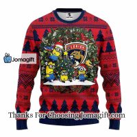 Florida Panthers Minion Christmas Ugly Sweater