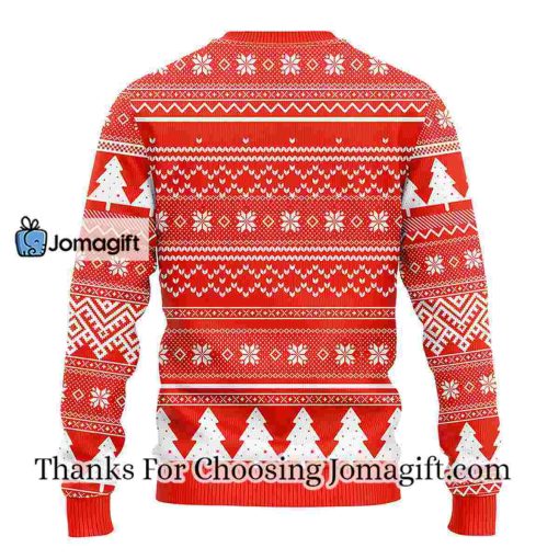 Georgia Bulldogs Grateful Dead Ugly Christmas Fleece Sweater