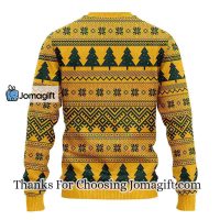 Green Bay Packers Tree Ugly Christmas Fleece Sweater