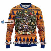 Houston Astros Tree Christmas Fleece Sweater 3