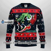 Houston Texans Grinch Christmas Ugly Sweater