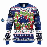 Indianapolis Colts 12 Grinch Xmas Day Christmas Ugly Sweater 2 1