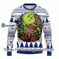 Indianapolis Colts Grinch Hug Christmas Ugly Sweater 3