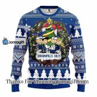 Indianapolis Colts Snoopy Dog Christmas Ugly Sweater
