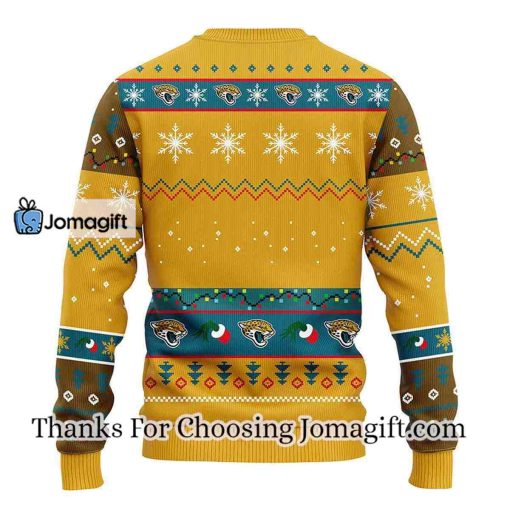 Jacksonville Jaguars 12 Grinch Xmas Day Christmas Ugly Sweater