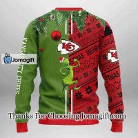 Kansas City Chiefs Grinch & Scooby-Doo Christmas Ugly Sweater