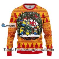 Kansas City Chiefs Minion Christmas Ugly Sweater 3