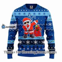 Kansas City Royals Dabbing Santa Claus Christmas Ugly Sweater 3