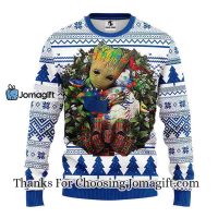 Kansas City Royals Groot Hug Christmas Ugly Sweater 3
