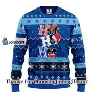 Kansas City Royals Hohoho Mickey Christmas Ugly Sweater 3