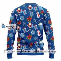Kansas City Royals Santa Claus Snowman Christmas Ugly Sweater 2 1