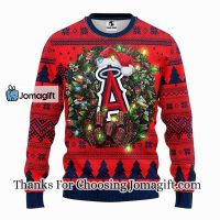 Los Angeles Angels Groot Hug Christmas Ugly Sweater