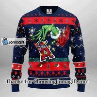 Los Angeles Angels Grinch Christmas Ugly Sweater 3
