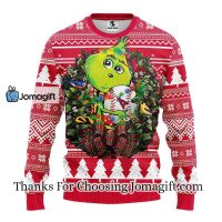 Los Angeles Angels Grinch Hug Christmas Ugly Sweater 3