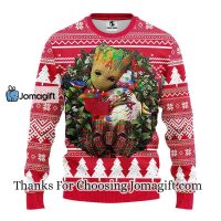 Los Angeles Angels Groot Hug Christmas Ugly Sweater 3