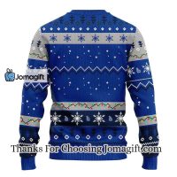 Los Angeles Dodgers Dabbing Santa Claus Christmas Ugly Sweater 2 1