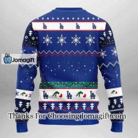 Los Angeles Dodgers Grinch Christmas Ugly Sweater 2 1