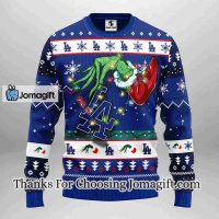 Los Angeles Dodgers Grinch Christmas Ugly Sweater