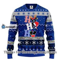 Los Angeles Dodgers Hohoho Mickey Christmas Ugly Sweater 3