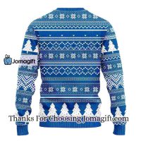 Los Angeles Dodgers Skull Flower Ugly Christmas Ugly Sweater 2 1