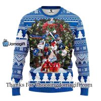 Los Angeles Dodgers Tree Ugly Christmas Fleece Sweater 3