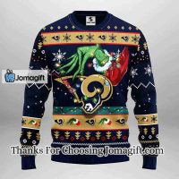 Los Angeles Rams Grinch Christmas Ugly Sweater 3
