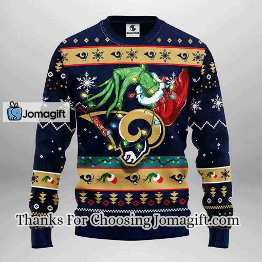 Los Angeles Rams Grinch Christmas Ugly Sweater