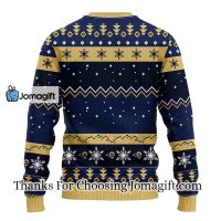 Los Angeles Rams HoHoHo Mickey Christmas Ugly Sweater 2 1