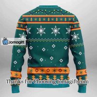 Miami Dolphins Funny Grinch Christmas Ugly Sweater