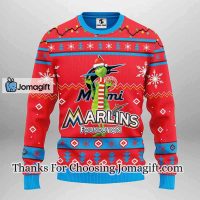 Miami Marlins Funny Grinch Christmas Ugly Sweater 3