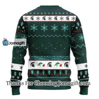 Michigan State Spartans Grinch Christmas Ugly Sweater 2 1