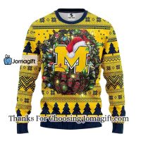 Michigan Wolverines Christmas Ugly Sweater 3