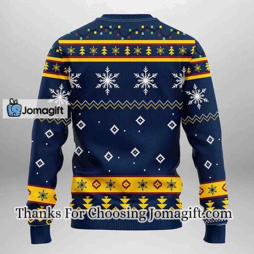 Michigan Wolverines Funny Grinch Christmas Ugly Sweater