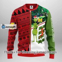 Michigan Wolverines Grinch Scooby doo Christmas Ugly Sweater 3