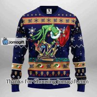 Milwaukee Brewers Grinch Christmas Ugly Sweater 3