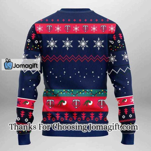 Minnesota Twins Grinch Christmas Ugly Sweater