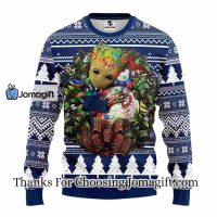 Minnesota Twins Groot Hug Christmas Ugly Sweater 3