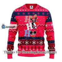 Minnesota Twins Hohoho Mickey Christmas Ugly Sweater 3