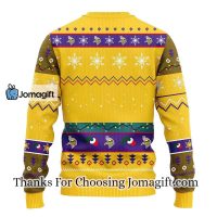 Minnesota Vikings 12 Grinch Xmas Day Christmas Ugly Sweater 3